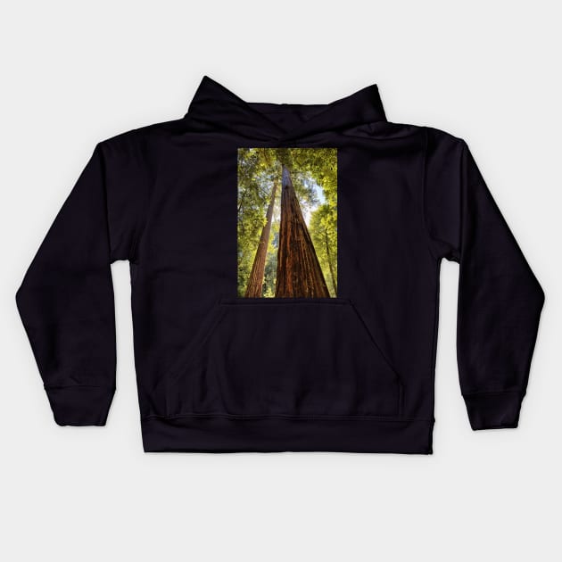 The Redwoods Kids Hoodie by yairkarelic